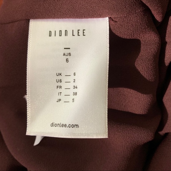 Dion Lee Fine Line Velvet Hi-low Cocktail Dress - Picture 12 of 12